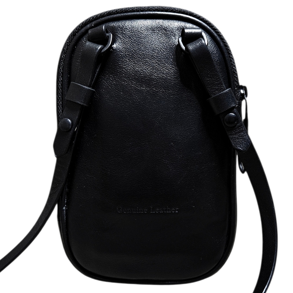 Off-White | Calfskin Crossbody Bag | Leather | Mens | Made In Italy - Picture 7 of 16